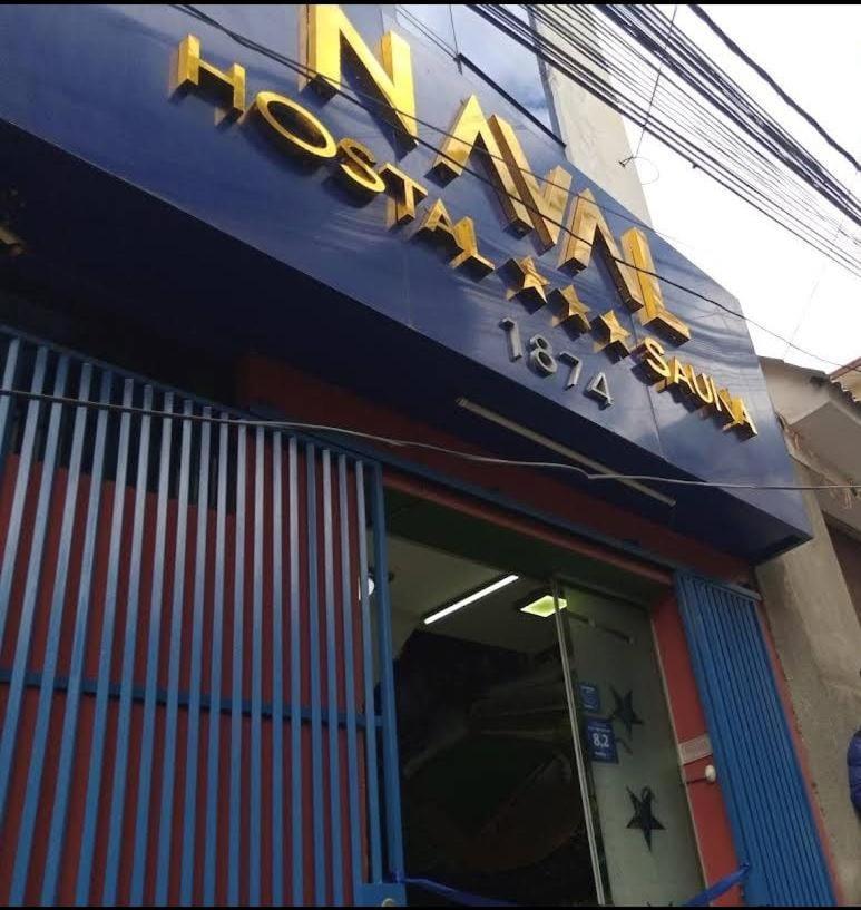 Hostal Naval Hotel La Paz Bagian luar foto