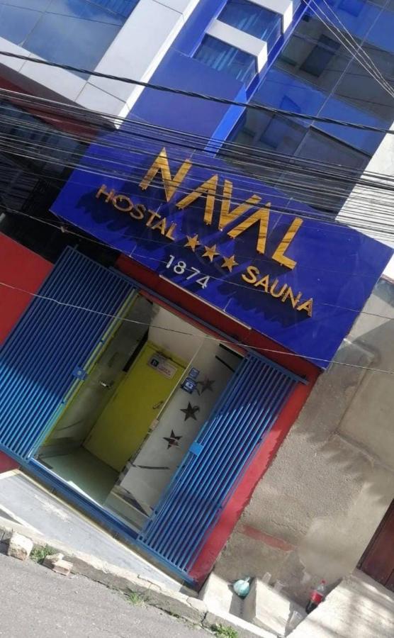 Hostal Naval Hotel La Paz Bagian luar foto