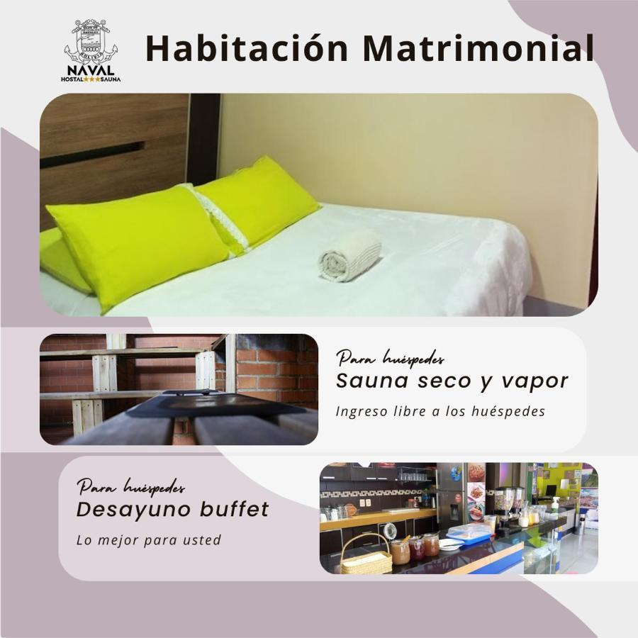 Hostal Naval Hotel La Paz Bagian luar foto