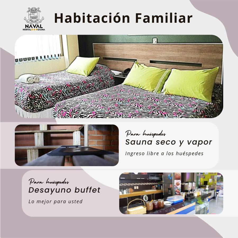 Hostal Naval Hotel La Paz Bagian luar foto